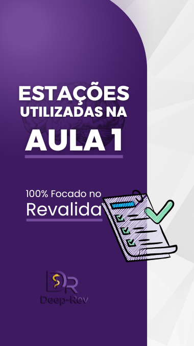 Material de estações da Deep-Rev